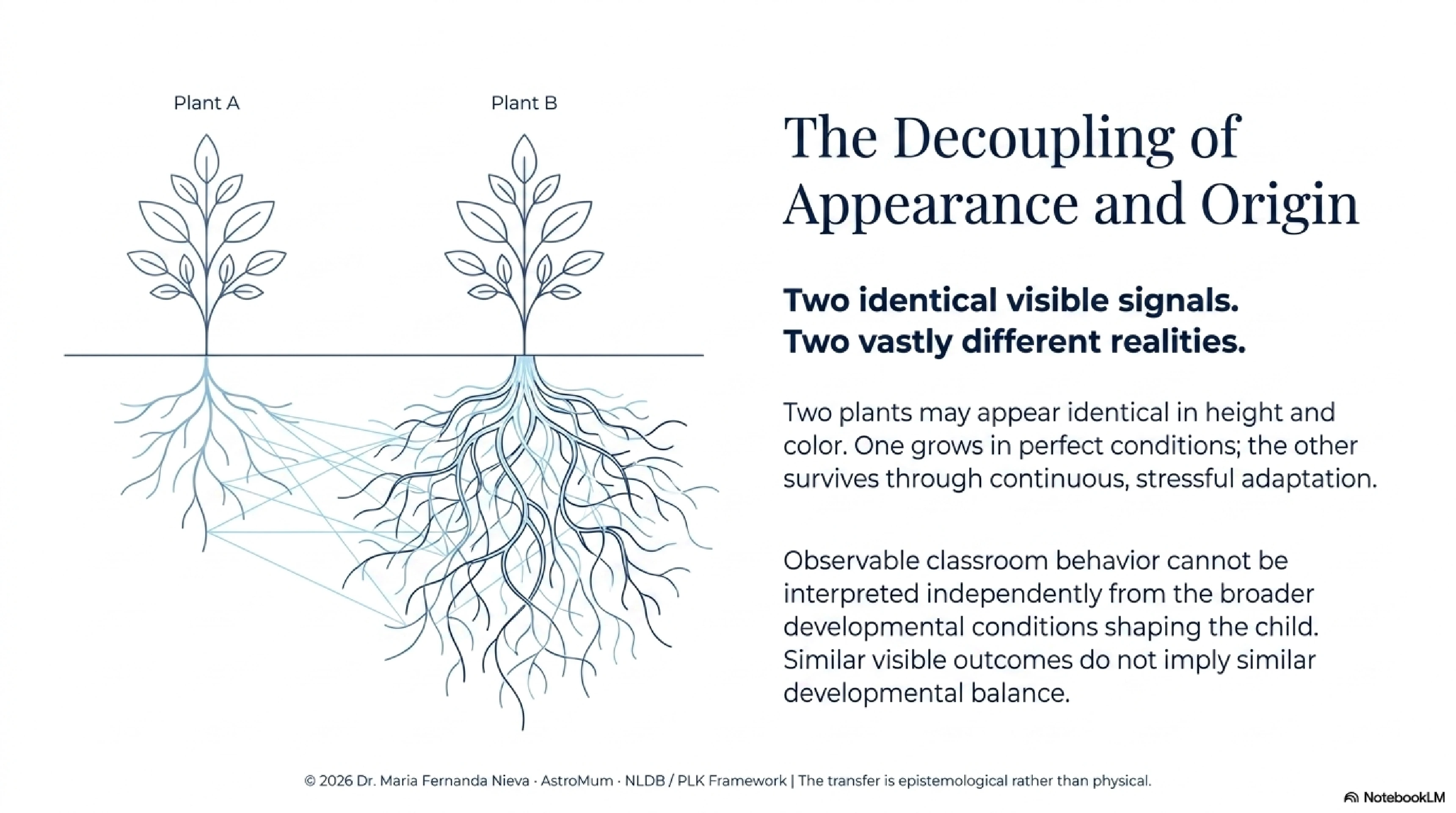 Slide 4: The Decoupling of Appearance and Origin